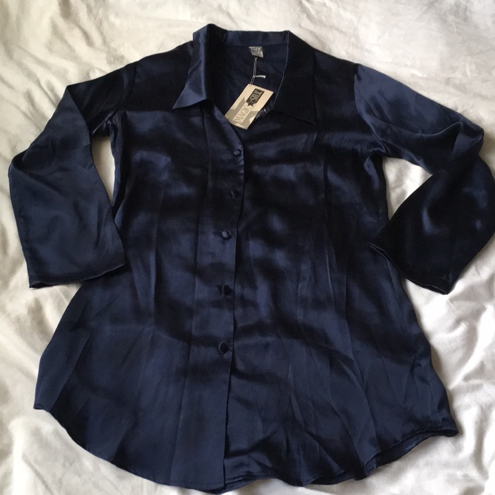Silk nightshirt